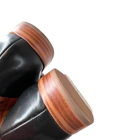 TALBOTS Leighton Tassel Loafers in Black Women's Size 9 Medium - Picture 13 of 15